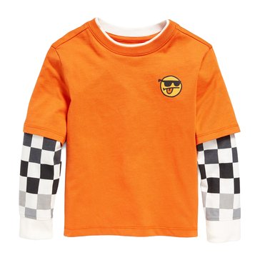 Old Navy Toddler Boys' Long Sleeve Twofer Tee
