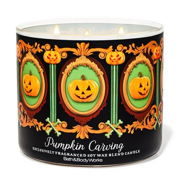 Bath & Body Works Pumpkin Carving 3-Wick Candle