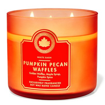 Bath & Body Works Pumpkin Pecan Waffles 3-Wick Candle
