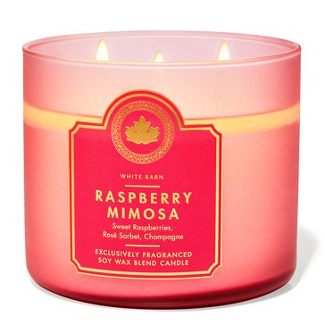 Bath & Body Works Raspberry Mimosa 3-Wick Candle