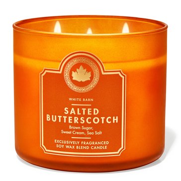 Bath & Body Works Salted Butterscotch 3-Wick Candle
