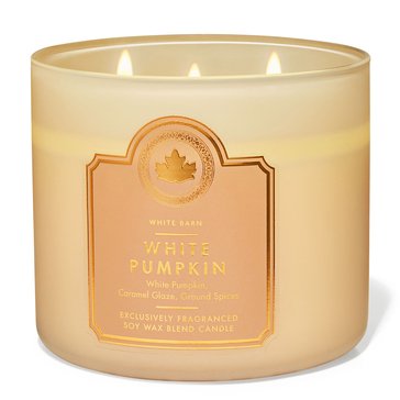 Bath & Body Works White Pumpkin 3-Wick Candle