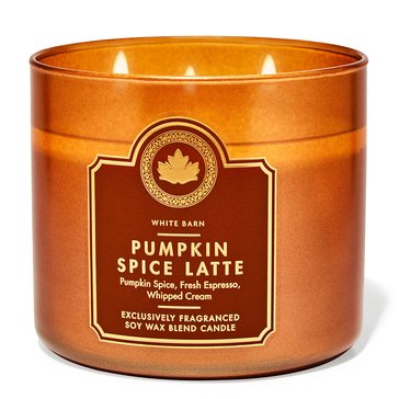 Bath & Body Works Pumpkin Spice Latte 3-Wick Candle