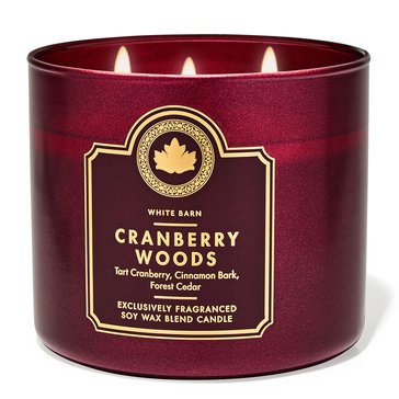 Bath & Body Works Cranberry Woods 3-Wick Candle