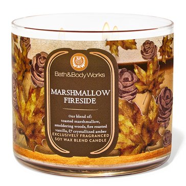 Bath & Body Works Marshmallow Fireside 3-Wick Candle