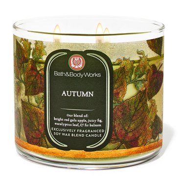 Bath & Body Works Autumn 3-Wick Candle