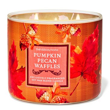 Bath & Body Works Pumpkin Pecan Waffles 3-Wick Candle