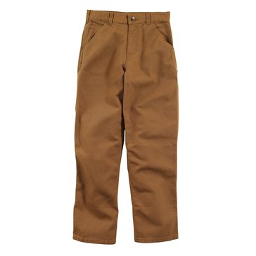 Carhartt Big Boys' Loose Fit Bootcut Canvas Dungaree Pants