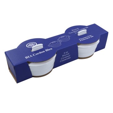 BIA Cordon Bleu 5-Ounce Round Coquettes, Set of 2
