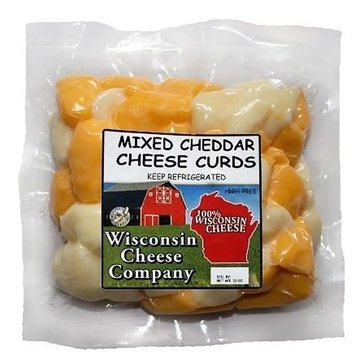Wisconsin's Best Mixed Cheese Curds, 4oz