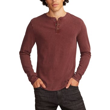 Lucky Brand Men's Weekend Long Sleeve Henley Shirt