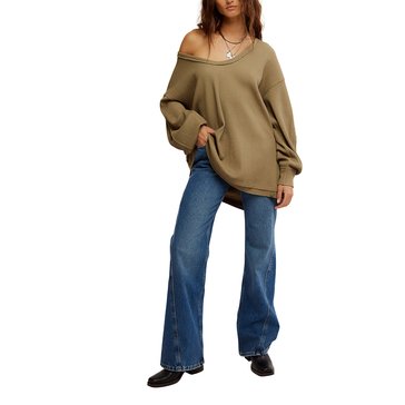 Free People Women's Coast 2 Coast Thermal Knit Top