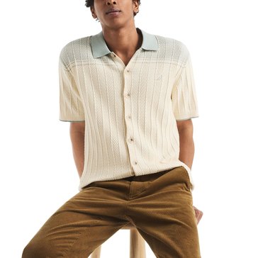 Nautica Men's Textured Sweater Polo