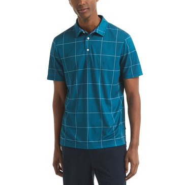 Nautica Men's Window Pane Golf Polo
