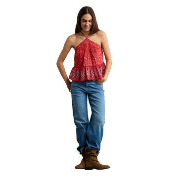 AE Women's Tie Neck Halter Top