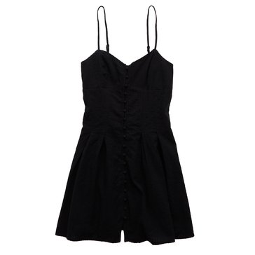 AE Women's Sweetheart Button-Up Mini Dress