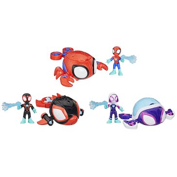 Spidey and Friends Vehicle and Action Figure Playset