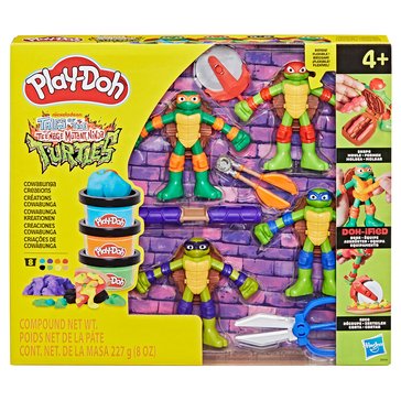 Play-Doh Teenage Mutant Ninja Turtles Cowabunga Creations