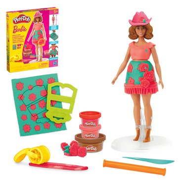 Play-Doh Barbie Florals & Fringe Playset