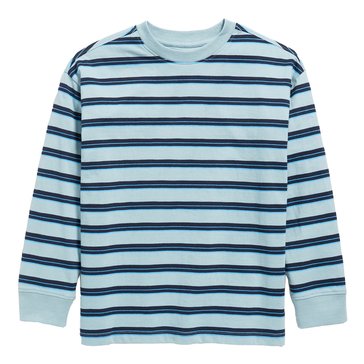 Old Navy Big Boys' Long Sleeve Core Oversized Striped Shirt