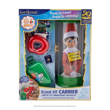 The Elf on the Shelf Scout Elf Carrier, 20th Anniversary Limited Edition