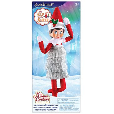 The Elf on the Shelf Claus Couture Tiny Tinsel Dress