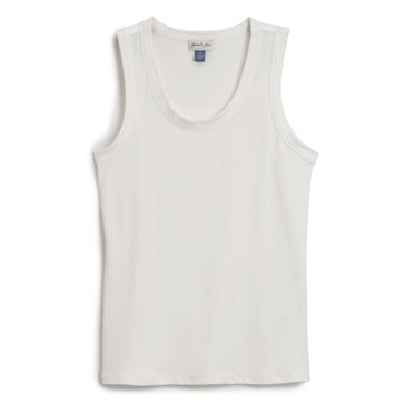 Yarn & Sea Women's Butter Knit High Neck Tank (Plus Size)