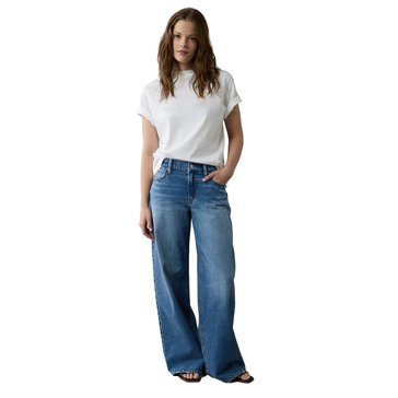 AE Women's Strigid Low-Rise Ultra Wide-Leg Jeans