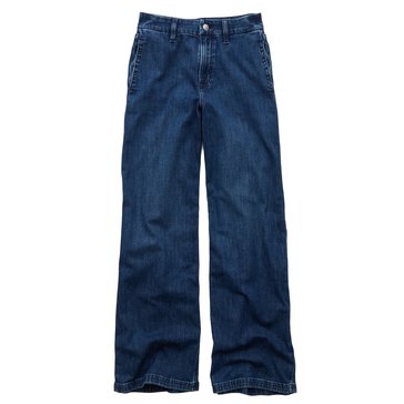 AE Women's Curvy Super High-Rise Baggy Wide Leg Jeans