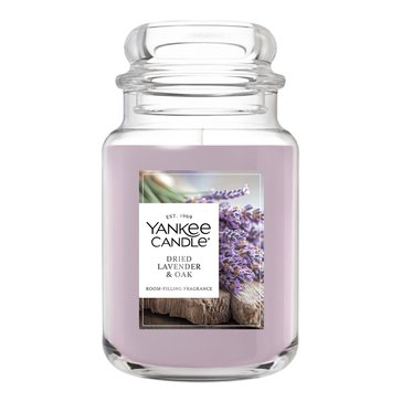 Yankee Candle Dried Lavender and Oak Apothecary Jar