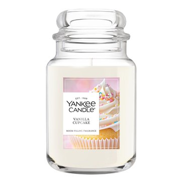 Yankee Candle Vanilla Cupcake Apothecary Jar