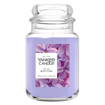 Yankee Candle Lilac Blossoms Apothecary Jar