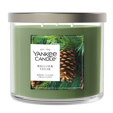 Yankee Candle Balsam and Cedar 3-Wick Candle