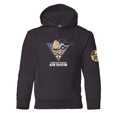 Navy Pride 2025 Nas Oceana Air Show Youth Hoodie
