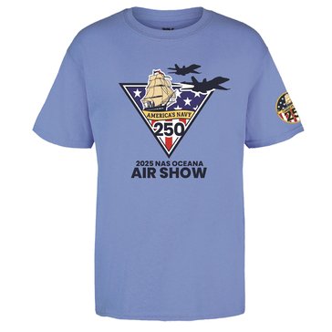 Navy Pride 2025 Nas Oceana Air Show Youth Tee