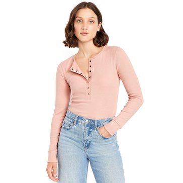 Old Navy Women's Long Sleeve Snug Fit Cozy Henley