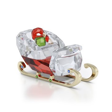 Swarovski Holiday Cheers Sleigh Figurine