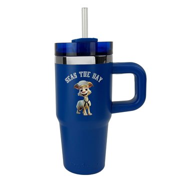 Navy Pride PO Kid Stainless Straw Tumbler, 14oz