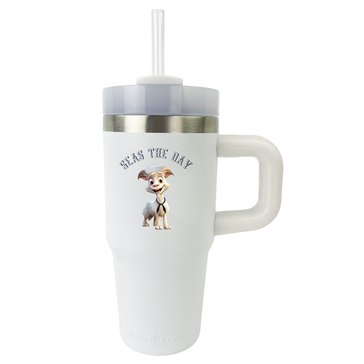 Navy Pride PO Kid Stainless Straw Tumbler, 14oz