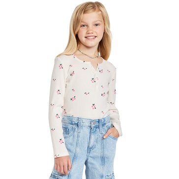 Old Navy Big Girls' Long Sleeve Rib Tee
