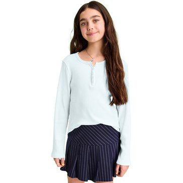 Old Navy Big Girls' Long Sleeve Washed Rib Tee