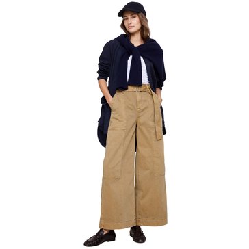 Banana Republic Women's Belted Wide Crop Pants