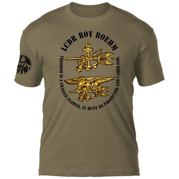 Navy Pride USN 250th Legends Series LCDR Roy Boehm USN Tee