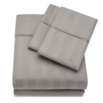 Belvedere 400-Thread Count Deep Pocket Satin Stripe Sheet Set