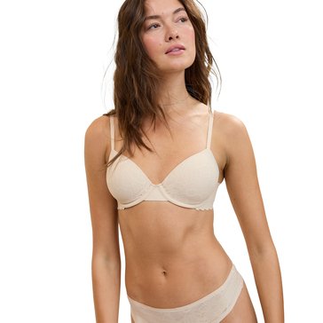 Aerie Women's SMOOTHEZ Lightly Lined Lace Demi Bra