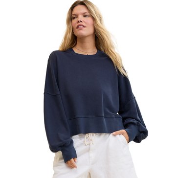 Aerie Women's East West Cropped Crew Sweatshirt