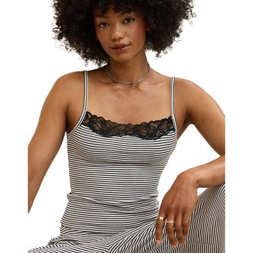 Aerie Women's Real Soft Rib Lace Cami