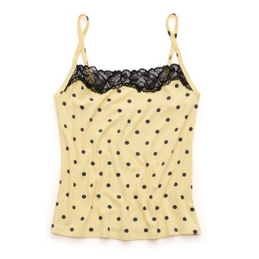 Aerie Women's Real Soft Rib Lace Cami