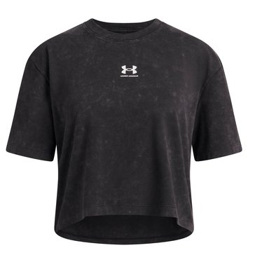 Under Armour Big Girls' Rival Washed Boxy Tee