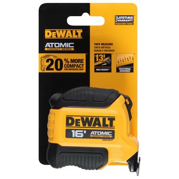 Dewalt 16-Foot Atomic Tape Measure